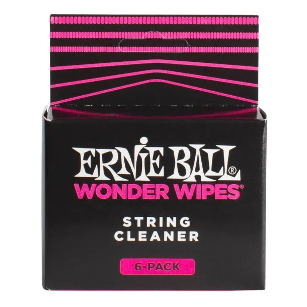 Ernie Ball EB-4277 Wonder Wipes, strengrens, 6 stk.